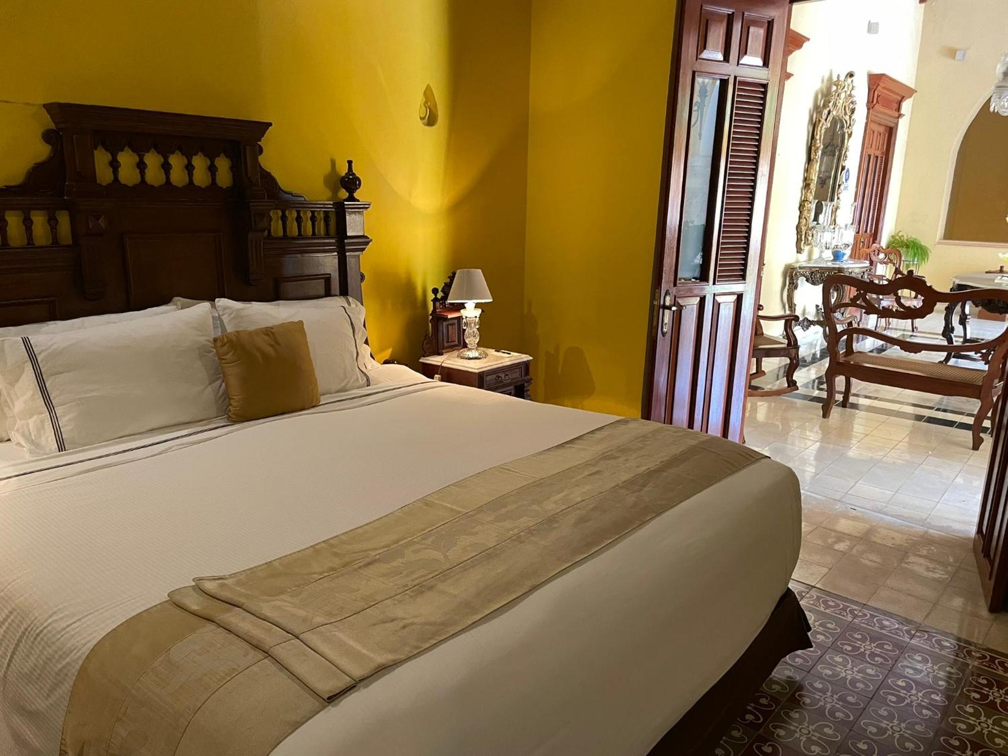 Hotel Boutique Casa Don Gustavo, Campeche Bagian luar foto