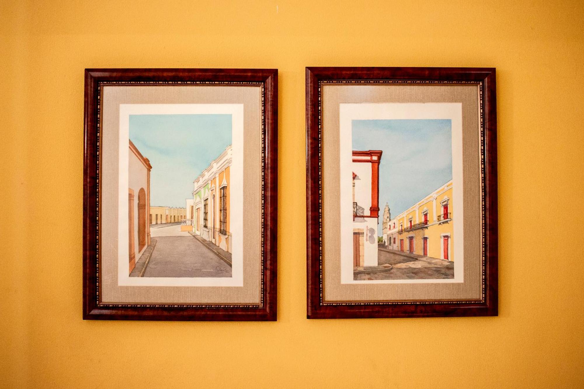 Hotel Boutique Casa Don Gustavo, Campeche Bagian luar foto
